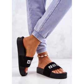 Gumene papuče Big Star JJ274A263 crne crno 2