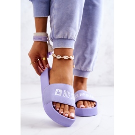 Gumene papuče Big Star JJ274A265 Violet ljubičasta 1