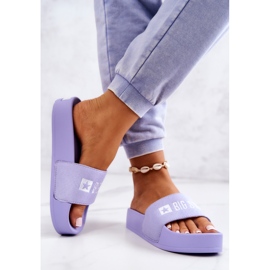 Gumene papuče Big Star JJ274A265 Violet ljubičasta 2