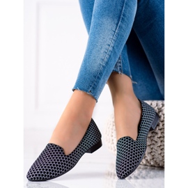 TRENDI Klasični gospodari s uzorkom crna 1