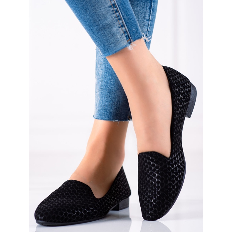 TRENDI Klasični gospodari s uzorkom crno 1