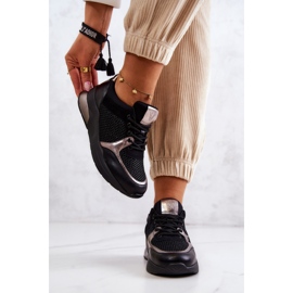 Vinceza Modne sportske cipele ženske tenisice crne Danielle crno 1