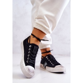 Ženske tenisice Tenisice Big Star JJ274354 crno-bijele bijela 2