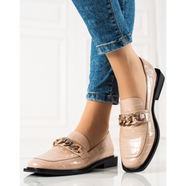 S. BARSKI Elegantne S.BARSKI mokasine bež 1