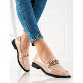 S. BARSKI Elegantne S.BARSKI mokasine bež 2