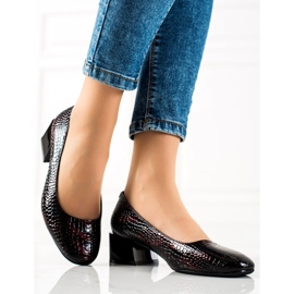 Ležerne cipele Sergio Leone crna crvena 1