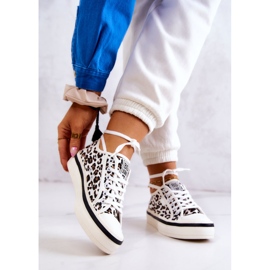 Ženske tenisice Pantera Big Star JJ274615 Bijele bijela 2