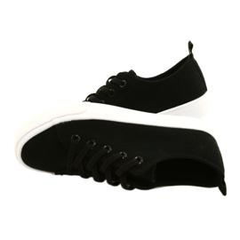 Atletico Dječje crne povezane klasične tenisice WY20761 crno 4