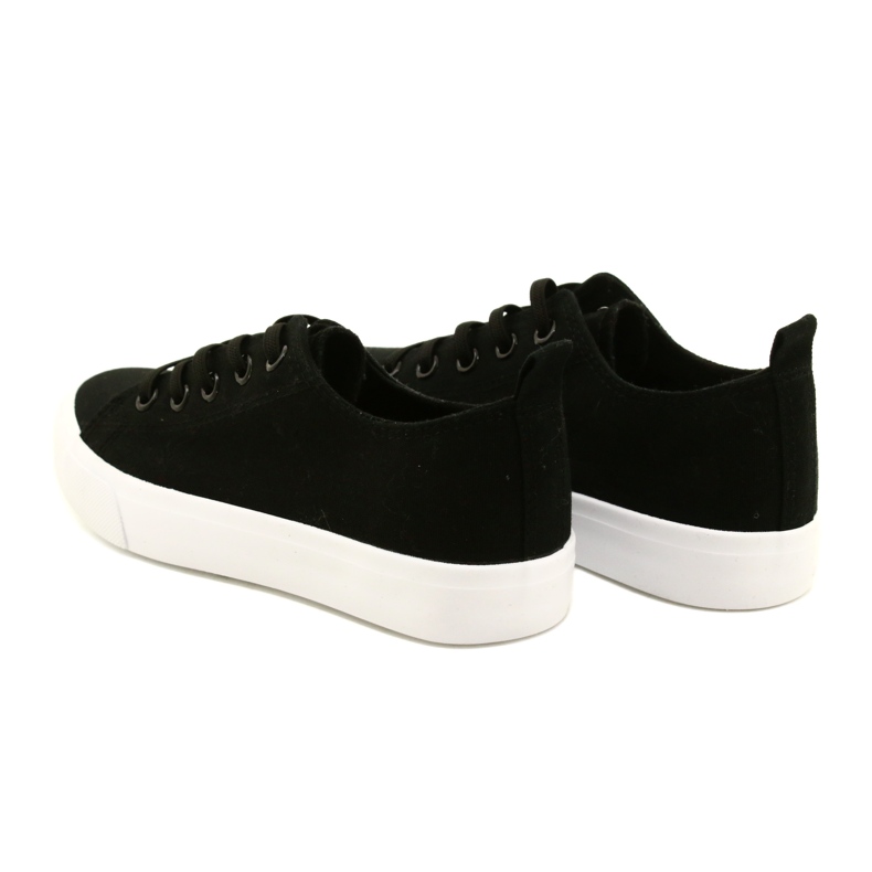 Atletico Dječje crne povezane klasične tenisice WY20761 crno 5