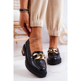 PA2 Ženske mokasinke Kožne mokasinke Crne Mollie crna 2