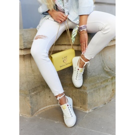 Ženske niske tenisice Big Star JJ274384 Bijele bijela 2