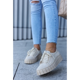 Suede Shoes Lewski Shoes 3163 Svijetlo bež 1