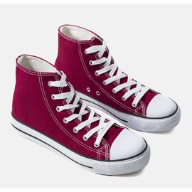 Bordo tenisice do gležnjeva iz Bagwella crvena 1