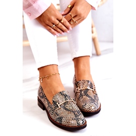 Ženske mokasine Laura Messi 2307 bež-crne crno 3