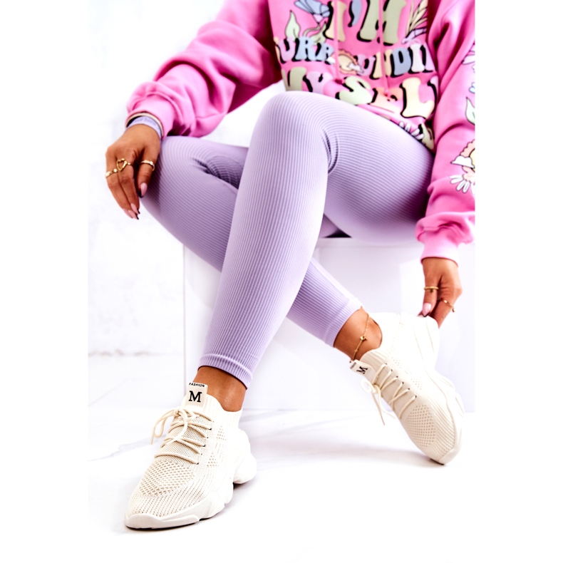 PS1 Sportske cipele Tenisice Tkanina Svijetlo bež Nolene 3