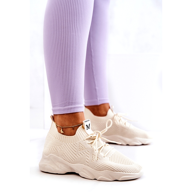 PS1 Sportske cipele Tenisice Tkanina Svijetlo bež Nolene 4