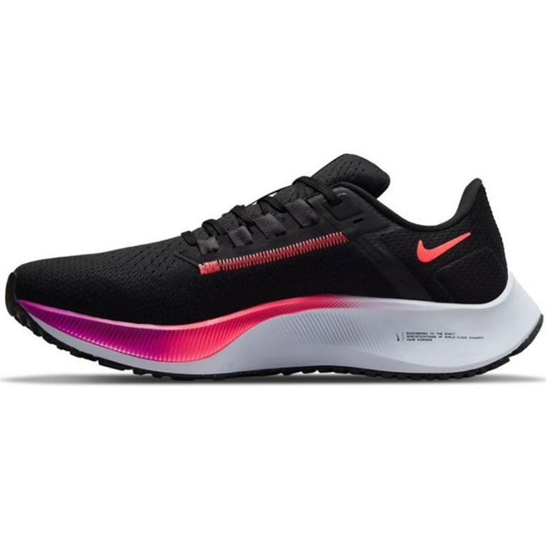 Nike Air Zoom Pegasus 38 W CW7358 011 tenisice za trčanje crno ljubičasta ružičasta 1