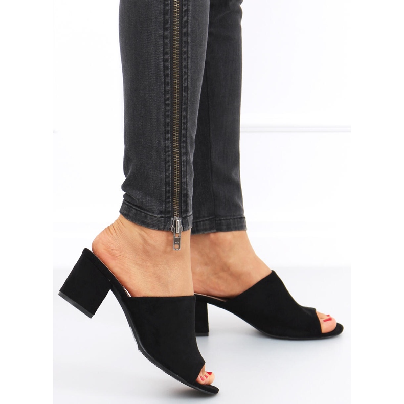 Alessia Crne sandale na visoku petu crna 1