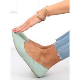 Pari Green balerinke od glatkog antilopa zelena 1