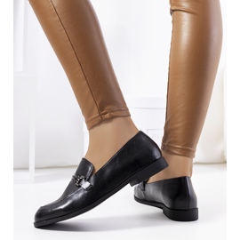 Crne ženske mokasine Genovese crna 1