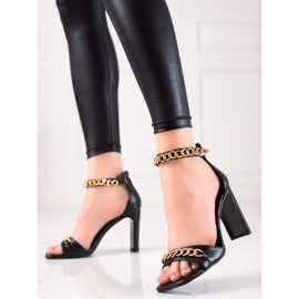 W. Potocki Elegantne Potocki sandale crna 1