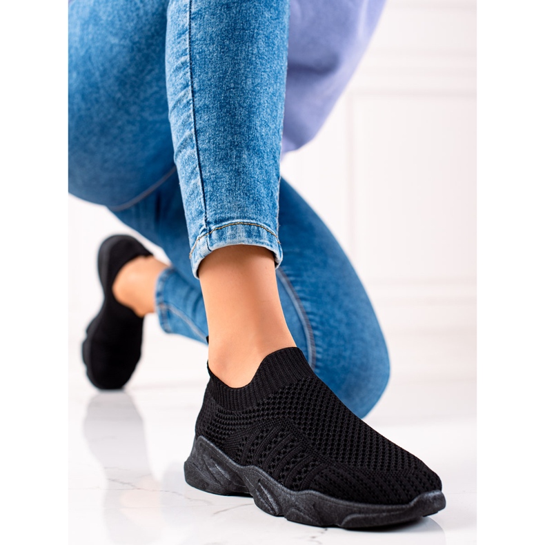 Sweet Shoes Slip-on sportske tenisice crno 2