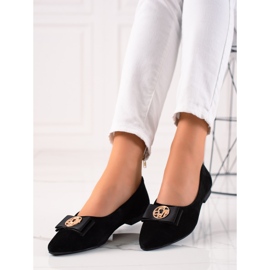 Filippo Crne kožne pumpe crno 1