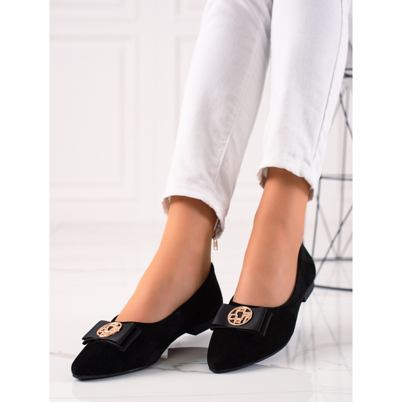 Filippo Crne kožne pumpe crna 1