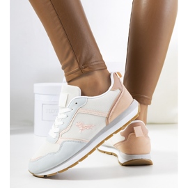 Fiorenti plave ženske tenisice bijela plava ružičasta 1