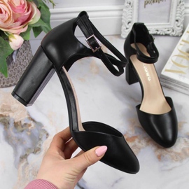 Sandale na post Sergio Leone W SK364B crne crna 1