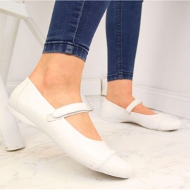 Velcro balerinke za Communion Kornecki Jr KOR6271A bijele bijela 2