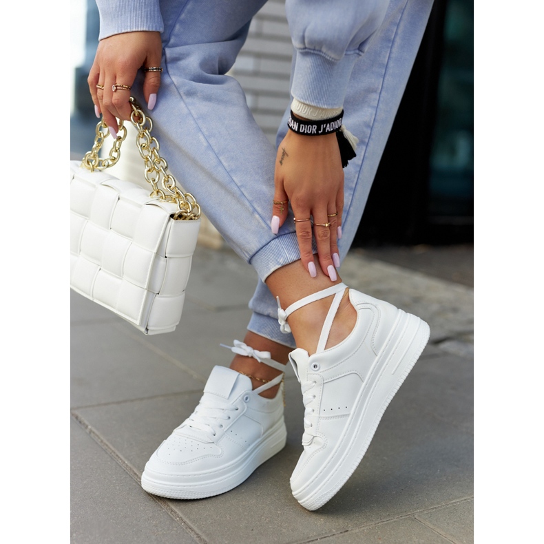 FG2 Ženske sportske cipele White New Haven bijela 1