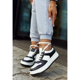 FG2 Ženske sportske cipele crno-bijele New Haven bijela 1