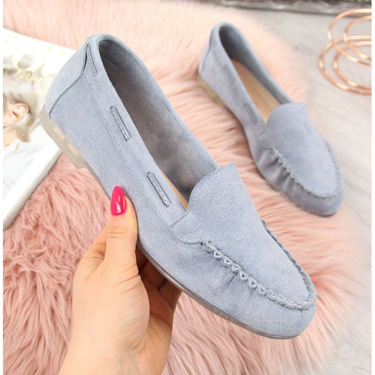 Suede mokasinke Sergio Leone W SK254F plave plava 1