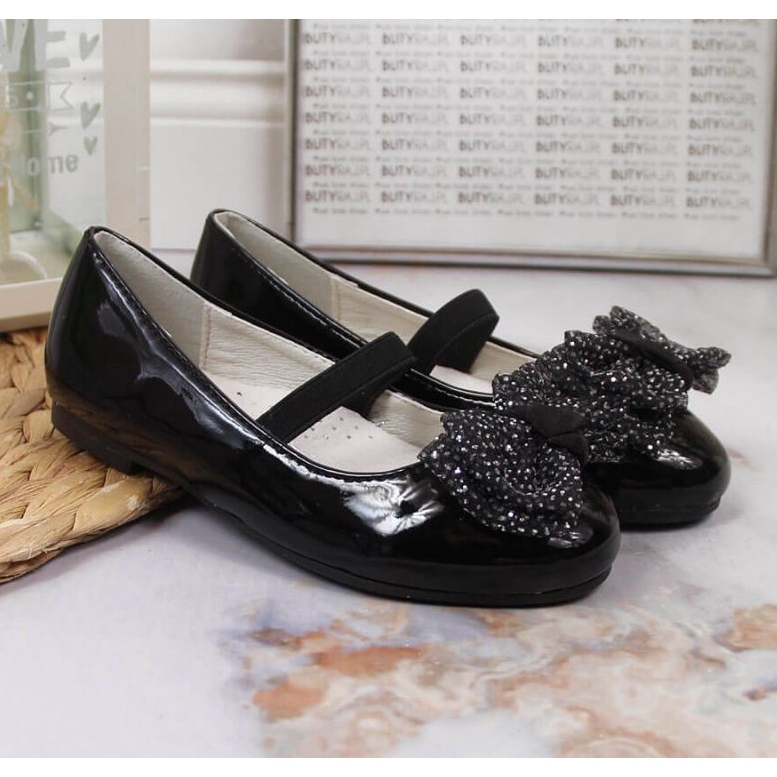 Crne balerine S. Bararski ml. OLI154A crno 2