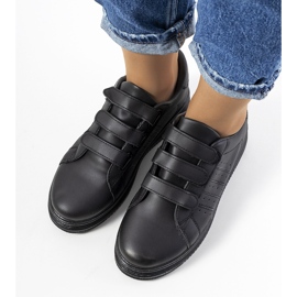 Crne tenisice na platformi Nizza crno 1