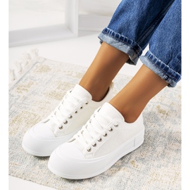 Bijele tenisice na debelom Luther potplatu bijela 1