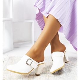 Bijele Gralow visoke potpetice bijela 1