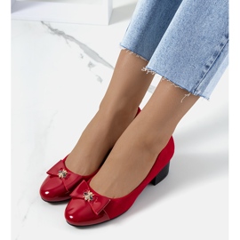 Sharona ženske crvene pumpice crvena 1