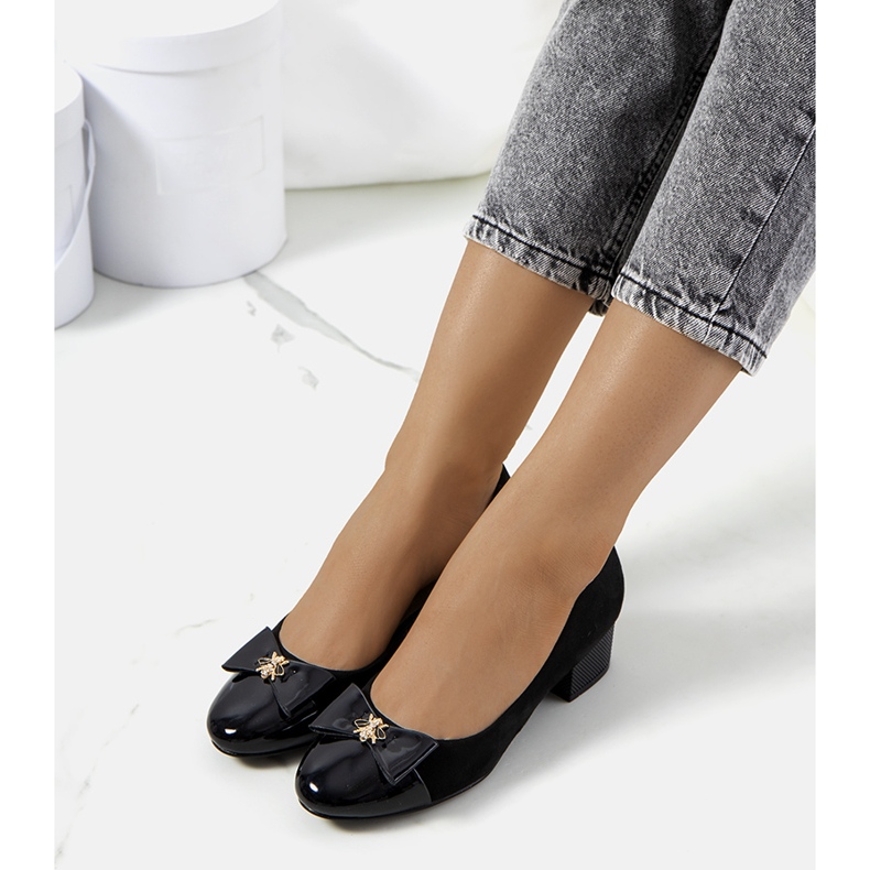 Crne ženske cipele iz Sharone crna 1