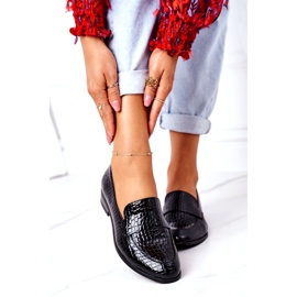 Lakirane mokasine Vinceza 21-10674 Crna 1