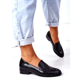 Lakirane mokasine Vinceza 21-10674 Crna 2