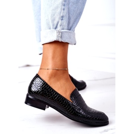 Lakirane mokasine Vinceza 21-10674 Crna 3