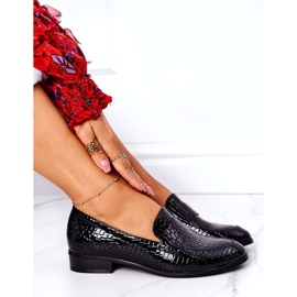 Lakirane mokasine Vinceza 21-10674 Crna 5