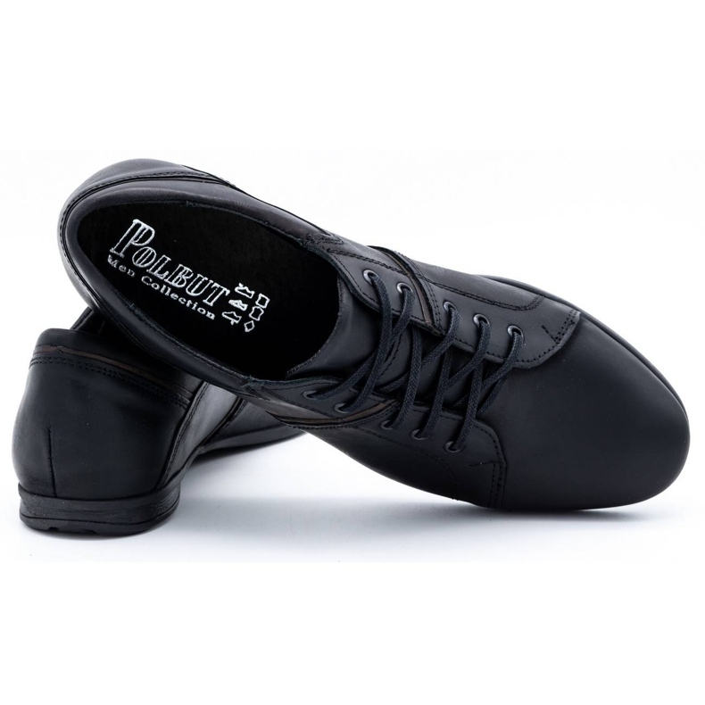 Polbut Crne muške cipele C25 crna 4