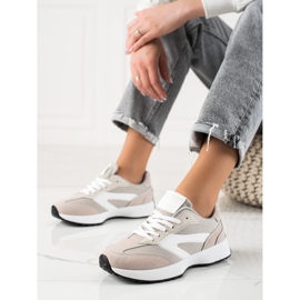 TRENDI Klasične sportske cipele bež 1