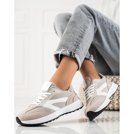 TRENDI Klasične sportske cipele bež 2