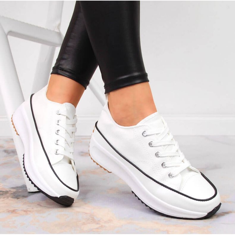 Bijele tenisice na platformi McKeylor W JAN93A bijela 2