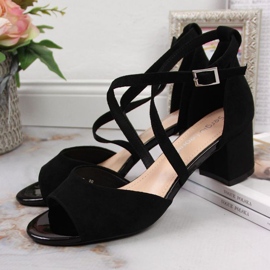 Sandale na post Sergio Leone W SK367A crne crno 2