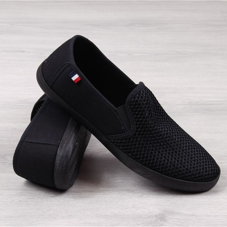 Crne Atletico M ATC312A otvorene tenisice crna 1